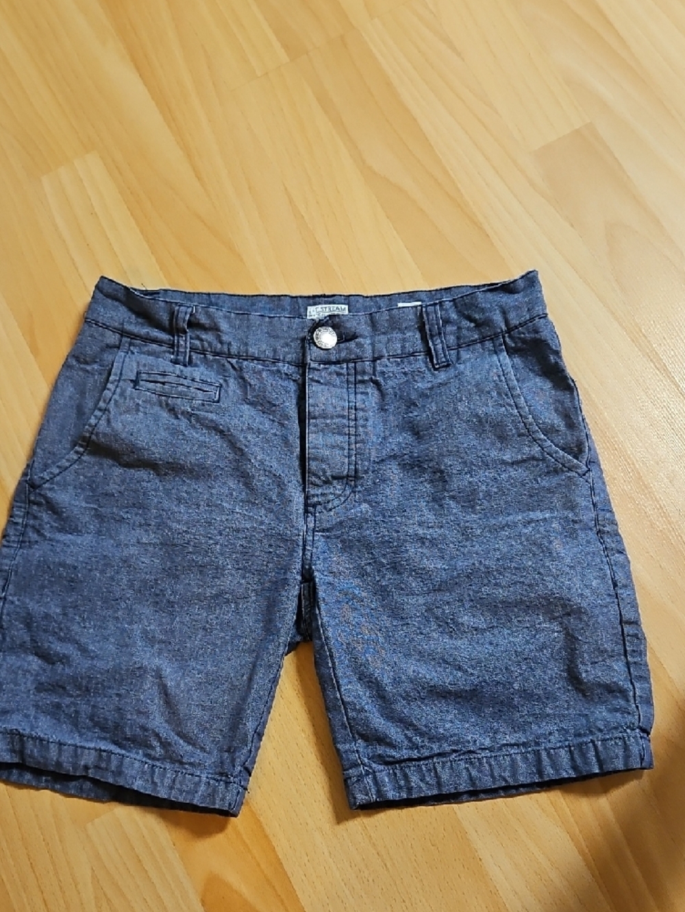 Jet Stream Nautical Southern Brand - Men's Indigo Denim Trouser Shorts Size 29